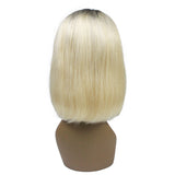 #1B/613 Bob Style 13*4 Transaprent Frontal Lace Wig - AdiraExclusive