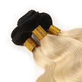 Body Wave Human Hair #1b613 Blonde Bundles (100grams) - AdiraExclusive