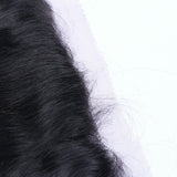 Body Wave 13x4 Virgin Human Hair Natural Black Transparent Frontal - AdiraExclusive