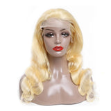 #613 Body Wave 13x4  Transparent Frontal Lace Wig 180% Density - AdiraExclusive