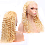 #613 Deep Wave 13x4  Transparent Frontal Lace Wig 180% Density - AdiraExclusive