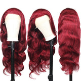 99J   13x4  Transparent Frontal Lace Wig Body Wave Color Wig - AdiraExclusive