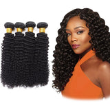 Deep Curly Virgin Human Hair Natural Black Bundles (100 grams)