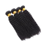 Deep Curly Virgin Human Hair Natural Black Bundles (100 grams) - AdiraExclusive