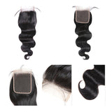 Body Wave 5x5 Human Hair Natural Black HD Lace Closure - AdiraExclusive