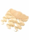 #613 Body Wave 13x4 Human Hair Blonde Transparent Frontal