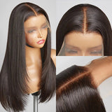 Glueless Trendy layered cut pre plucked 5x5 closure lace wig