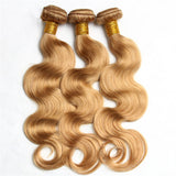 #27 luxury human hair body wave bundle