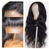 5x5 closure body wave wig