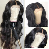 5x5 closure body wave wig