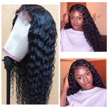 5x5 closure deep wave wig