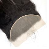 Body Wave 13x4 Transparent Frontal Lace Wig Natural Black 180% Density - AdiraExclusive