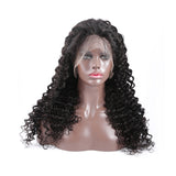 Deep Wave HD Full Frontal 13*4 Lace Wig Natural Black - AdiraExclusive