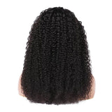 Kinky Curly Glueless Headband Wig Natural Black 180% Density - AdiraExclusive