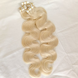 Body Wave Human Hair #613 Blonde Tape In  (20pcs/50grams) - AdiraExclusive