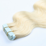 Body Wave Human Hair #613 Blonde Tape In  (20pcs/50grams) - AdiraExclusive