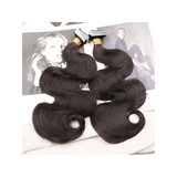 Body Wave Virgin Human Hair Tape In Natural Black  (20pcs/50grams) - AdiraExclusive