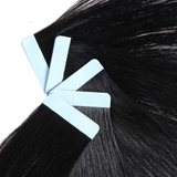 Straight Virgin Human Hair  Tape In Natural Black (20pcs/50grams) - AdiraExclusive